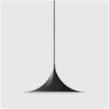 Gubi Semi Pendant Ă30cm Hanglamp zwart-1