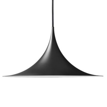 Gubi Semi Pendant Ă47cm Hanglamp zwart-1