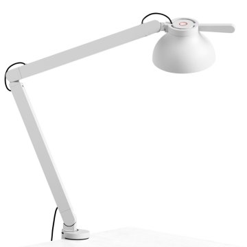 Hay PC Task Double arm w. clamp Tafellamp lichtgrijs-1