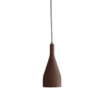 Hollands Licht Timber Medium Walnut Hanglamp bruin-1