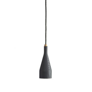Hollands Licht Timber Small Hanglamp zwart-1