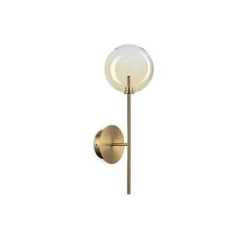Ideallux Equinoxe ap1 amber G4 max 1 x 2W Plafondlamp oranje-1