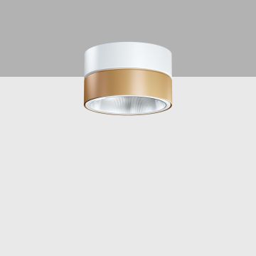 iGuzzini BeTwo - Ceiling-mounted Ø234 20.8W 3500K CRI 90 Plafondlamp goud/messing-1
