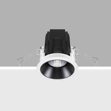 iGuzzini Laser Adjustable round recessed luminaire 10W 1120.2lm Downlighters zwart-1