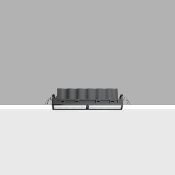 iGuzzini Laser Blade XS -Wall/wash 19.2W 3000K CRI 90 Downlighters zwart-1
