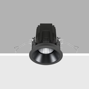 iGuzzini Laser Fixed round recessed 9.9W Downlighters zwart-1
