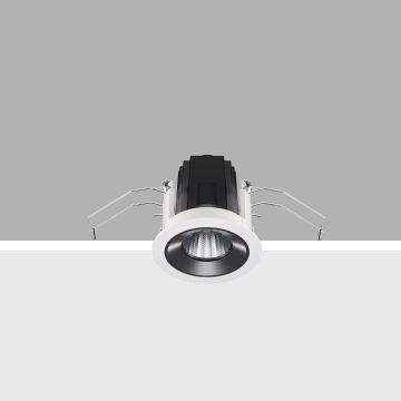 iGuzzini Laser Fixed round recessed luminaire 800lm - 3000K Downlighters wit-1