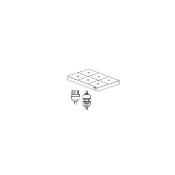 iGuzzini Multiple charging base - with 6 charging stations Technische Accessoires wit-1