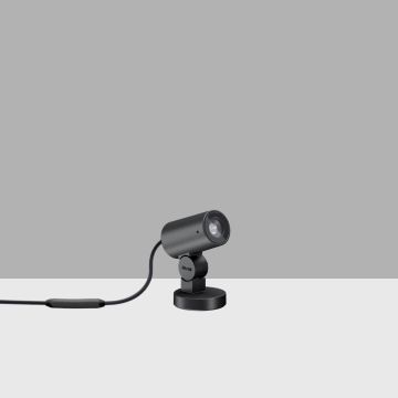 iGuzzini Palco InOut ø 30 mm  Palco Outdoor floodlight 2.5W 176.4lm 3000 Schijnwerpers / Projectors zwart-1
