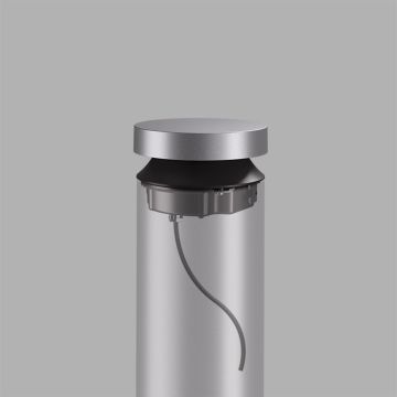 iGuzzini Post for iWay  h = 529 mm   Buiten Prikspots donkergrijs-1