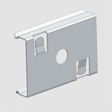 iGuzzini Securing clip for linear profiles Montagemateriaal lichtgrijs-1