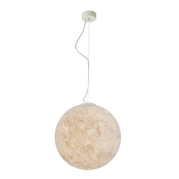 In-es artdesign Luna 2, 50ø  70W E27  Hanglamp beige-1