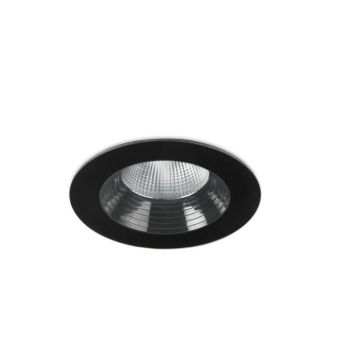 Intra-lighting Downlight dako fixed ø80mm LED 7.5 LED warm-white 3000K ON-OFF 5 Plafondlamp zwart-1