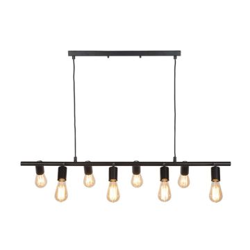 It's About RoMi Hanglamp metaal Miami 8-arm Hanglamp zwart-1
