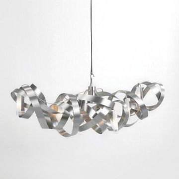Jacco Maris Montone Chandelier 6-L Oval Hanglamp lichtgrijs-1