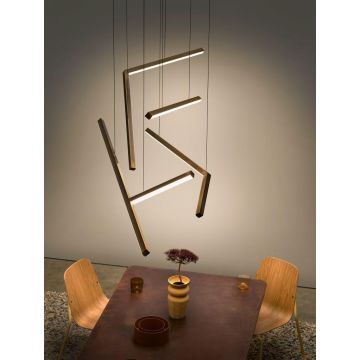 Jacco Maris myka suspension lamp type T3 Hanglamp goud/messing-1