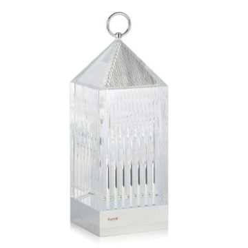 Kartell Lantern - Crystal Hanglamp zilver-1