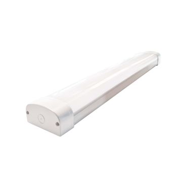 Koopman Batten 1.2m Plafondlamp wit-1