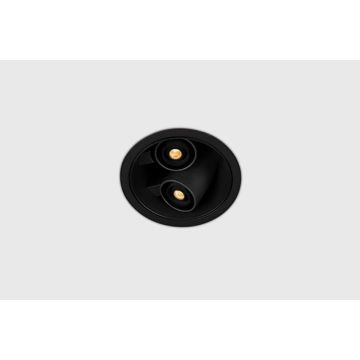 Kreon ato 80 twin, black 2700K, CRI 90, 55°, 650lm Spot zwart-1
