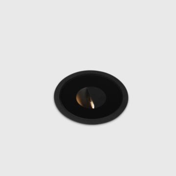 Kreon Up 80 circular, black, wall wash Spot zwart-1