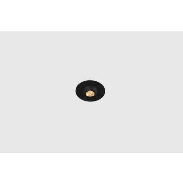 Kreon up in-line 80 circular, black 2700K  Spot zwart