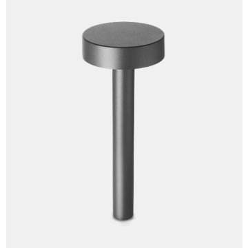 LEDS-C4 Bollard IP66 Orbit 500mm Covered LED 11.5W SW 3000K ON-OFF Urban Grond Opbouw Tuinverlichting donkergrijs-1