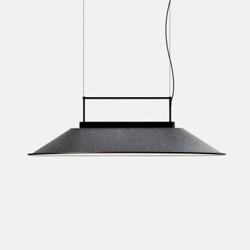 LEDS-C4 Pendant Shoemaker 1204mm LED 55W 2700 Black Gray 3631lm Hanglamp donkergrijs-1