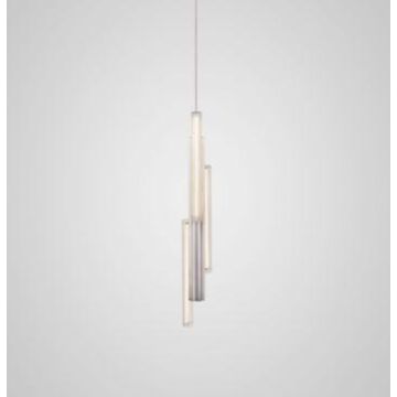 Lee Broom Hail 3 Light Short, Brushed Silver Hanglamp zilver-1
