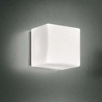 Leucos Cubi 11,3000K, Wit/Grijs Wandlamp-1