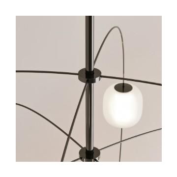Lodes Axia Black Chrome 2700K 3510lm Hanglamp zwart-1