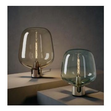 Lodes Flar large Honey E27 T30 Tafellamp goud/messing-1