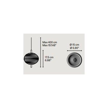 Lodes Jefferson mini Black Chrome Hanglamp zwart-1