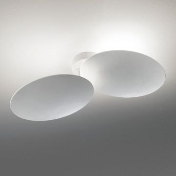 Lodes Puzzle Double Round 2700K Plafondlamp wit-1