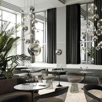 Lodes Random Solo 12 Hanglamp transparant-1