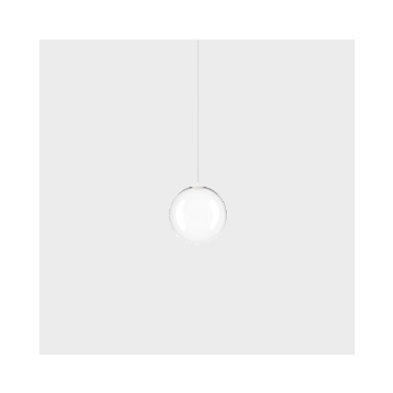 Lodes Random Solo 18 Frosted White 3000K Hanglamp chrome-1
