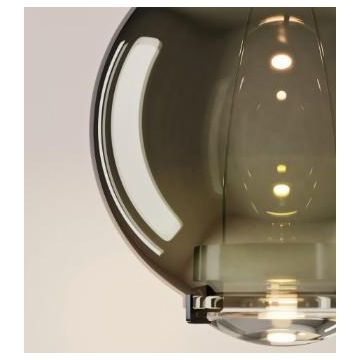 Lodes Sky–Fall Round medium 2700K 12W 1877lm Hanglamp lichtgrijs-1