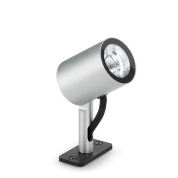 Lombardo Ago Garden 25° LED 3K Grey Anodized Alluminium Grond Opbouw Tuinverlichting aluminium-1
