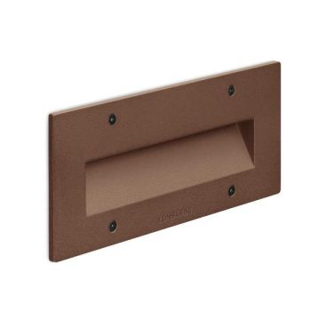 Lombardo Fix 506 LED 3K 7,2W Corten Wand Tuinverlichting  brons-1