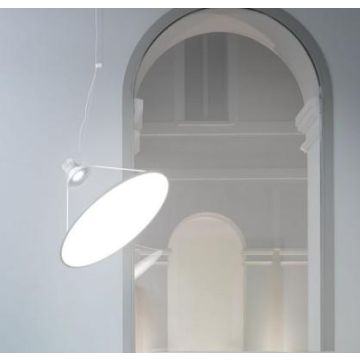 Luceplan Amisol Ø 75 53W 3000K CRI 90 opal Dali Hanglamp wit-1