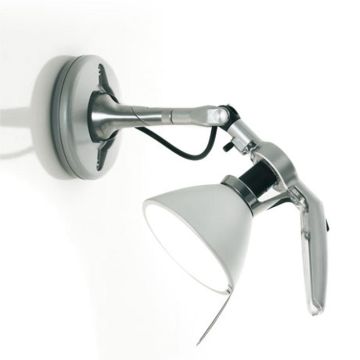 Luceplan Fortebraccio D33Nsp. 100 Wandlamp aluminium-1