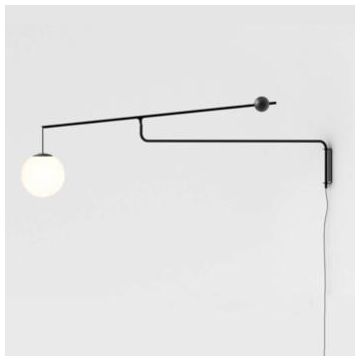 Luceplan Malamata Wall Wandlamp zwart-1