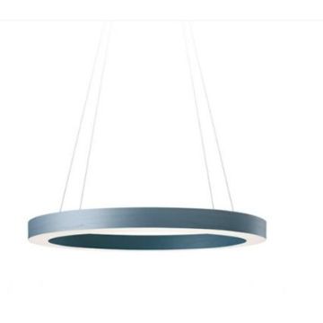 LZF Oh! Line Medium Blue Matt Black Hanglamp blauw-1