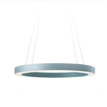 LZF Oh! Line Medium Sea Blue Matt Black Hanglamp turquoise-1