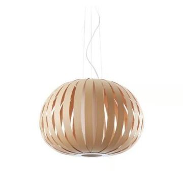 LZF Popy Meduim Natural Beech Hanglamp lichtbruin-1