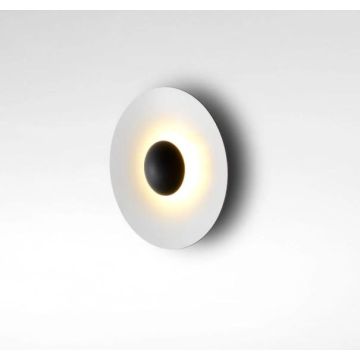 Marset Ginger 32C Negro-Blanco CRI90 913lm Triac Wandlamp wit-1