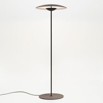Marset Ginger P Wenge-White 16,28W 2700K CRI90 1873lm Vloerlamp bruin-1