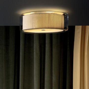 Marset Mercer C Plafondlamp lichtbruin-1