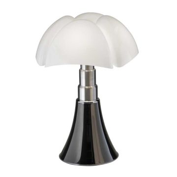 Martinelli Luce Pipistrello 4.0 LED Titanium Tafellamp chrome-1