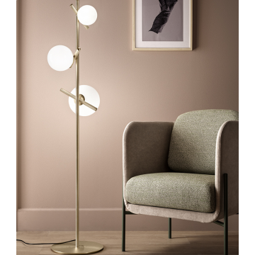 Masiero Posy Floor Lamp STL Vloerlamp goud/messing-1