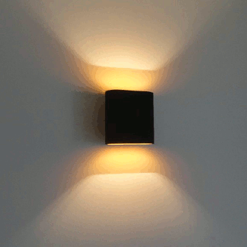 Modular Duell Wall IP44 LED GI  Wand Tuinverlichting  zwart-1